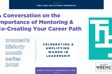 Tier One Solutions Group Mentorship Importance